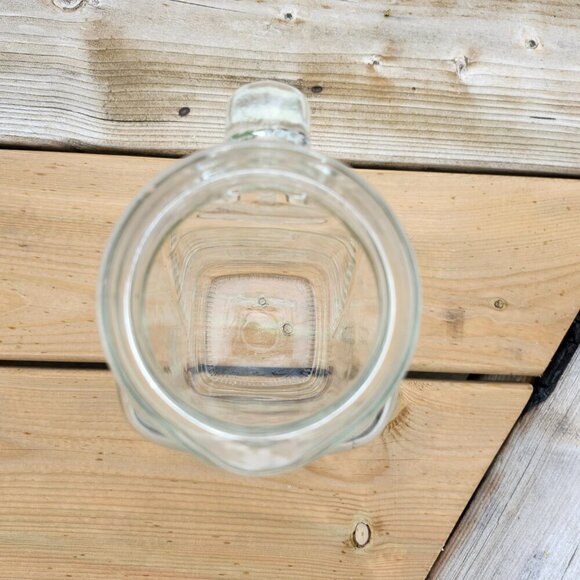 LARGE VINTAGE FRIGORELLO Italian Glass Pitcher Measuring Glass - Picture 6 of 8